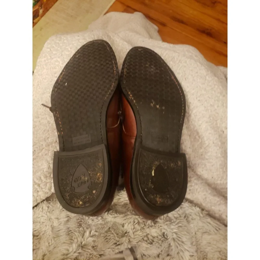 Vintage Brown‎ Leather Loafers
